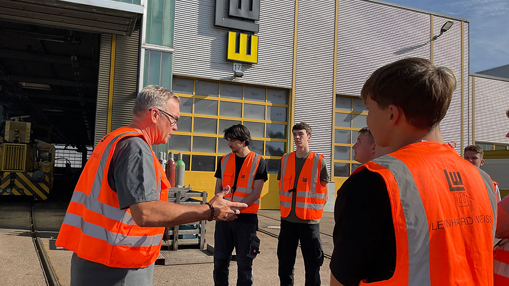 Besuch bei Leonhard Weiss